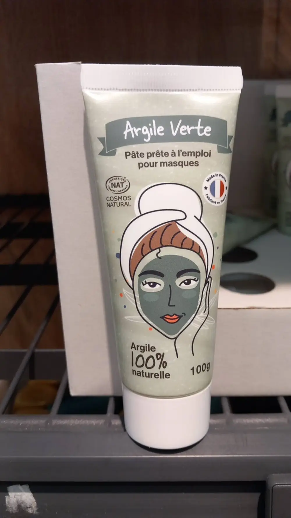 LES SOINS D'AVA - Argile verte - Pâte prête à l'emploi pour masques