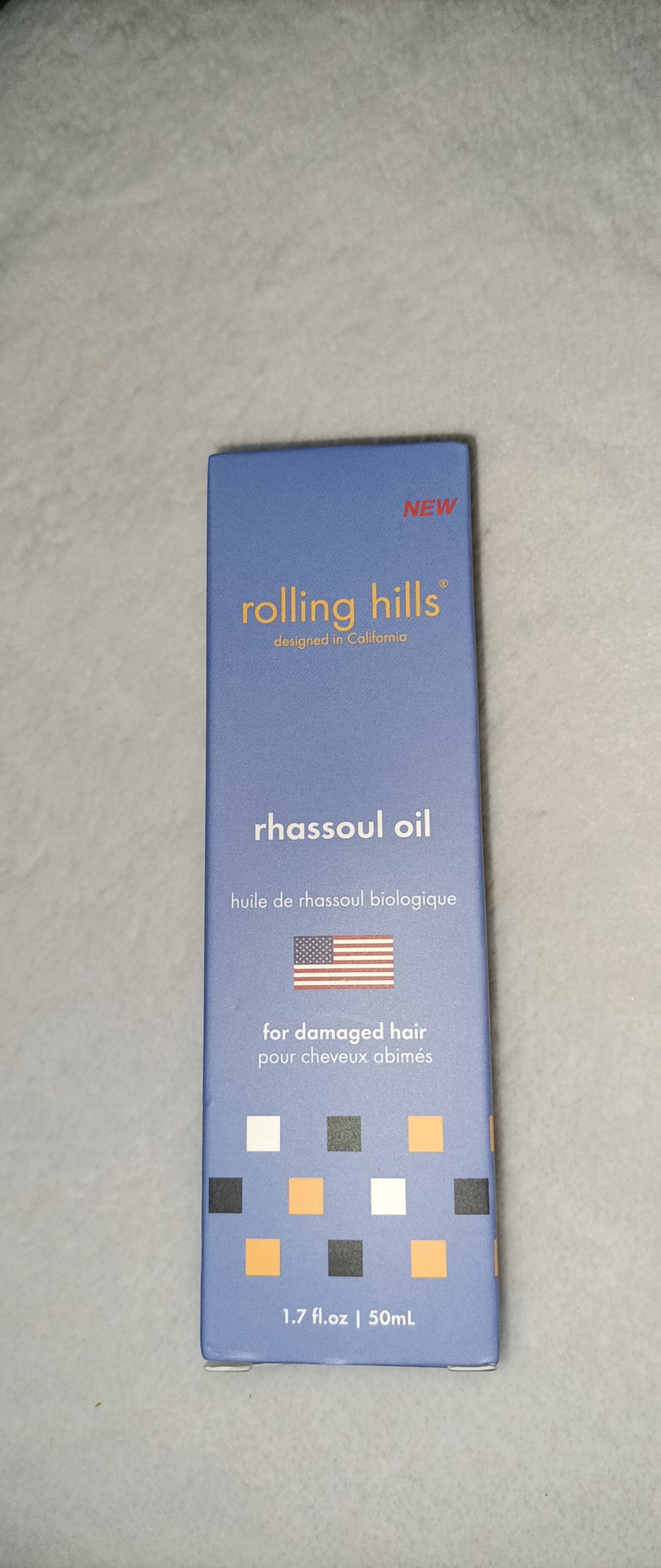 ROLLING HILLS - Huile de rhassoul biologique