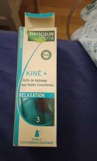 PHYTOSUM AROMS - Kiné+ - Huile de massage aux huiles essentielles