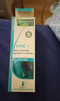 PHYTOSUM AROMS - Kiné+ - Huile de massage aux huiles essentielles