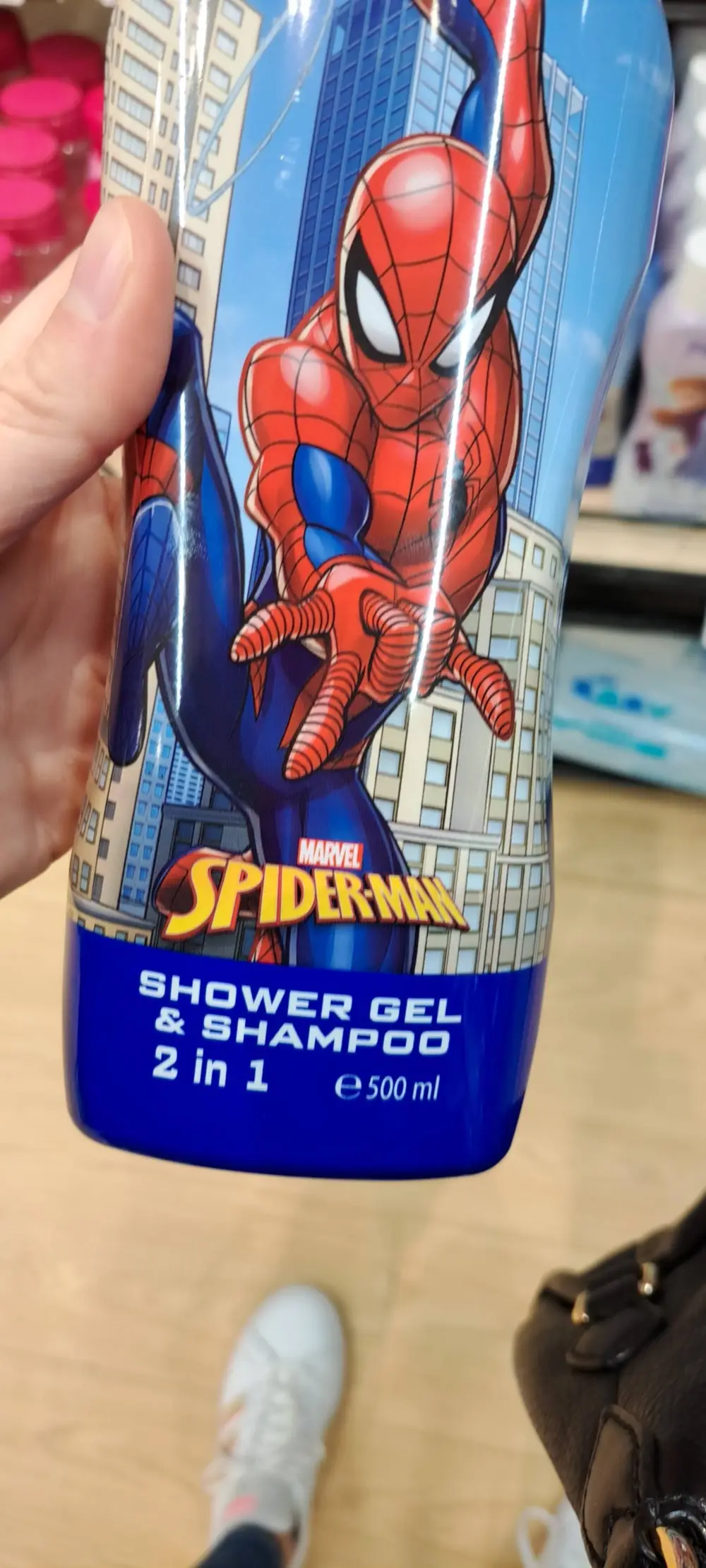 MARVEL SPIDER-MAN - Shower gel & shampoo 2 in 1