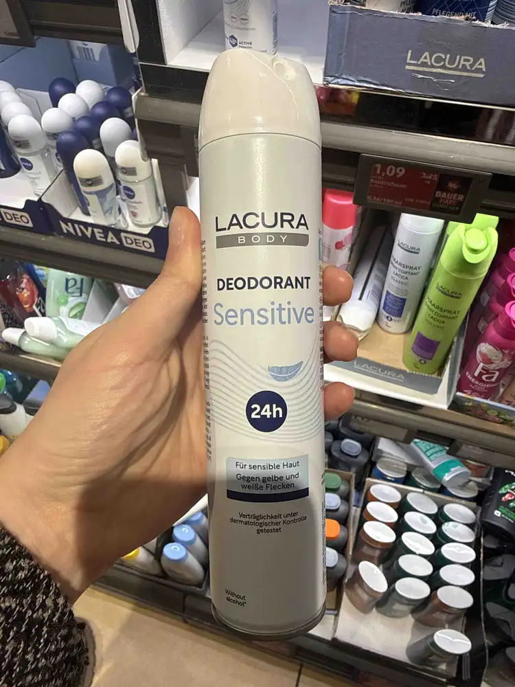 LACURA - Déodorant sensitive 24h