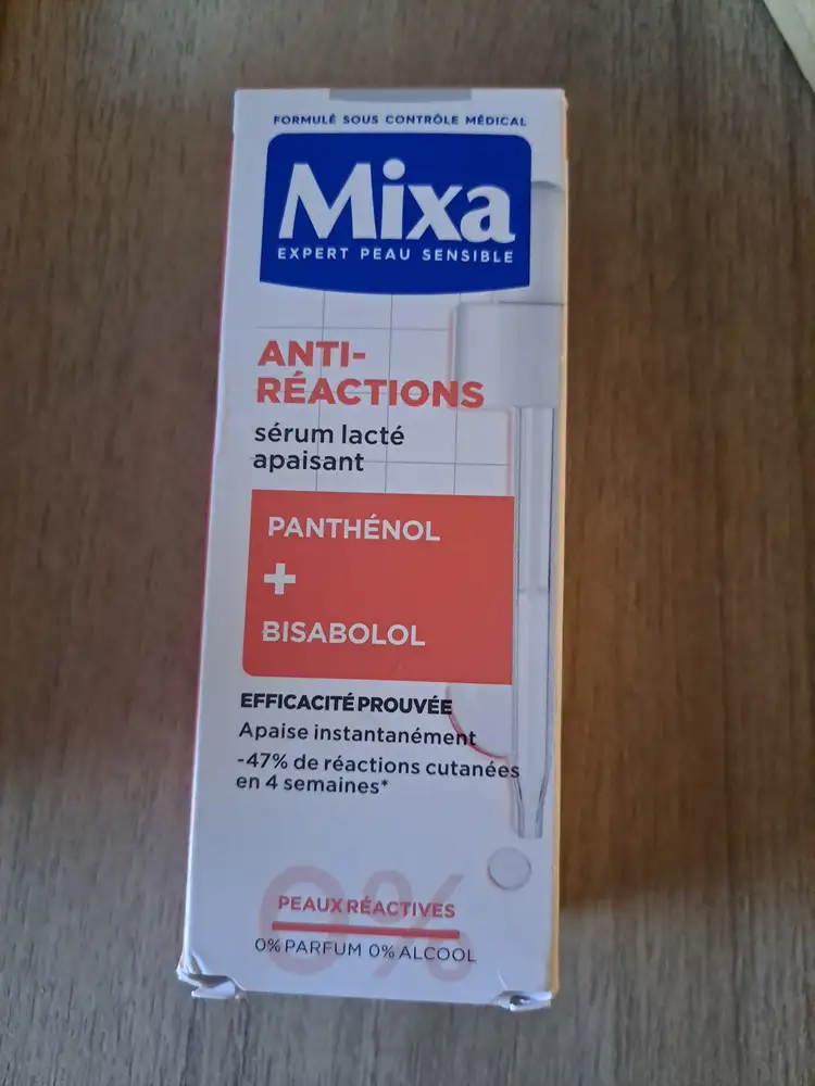 MIXA - Anti-réactions - Sérum lacté apaisant