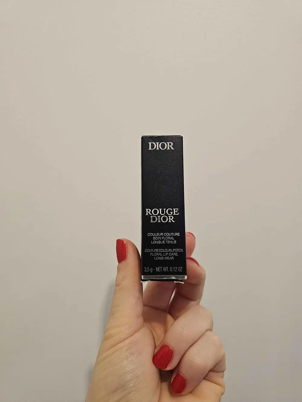 DIOR - Rouge Dior - Couleur couture soin floral longue tenue