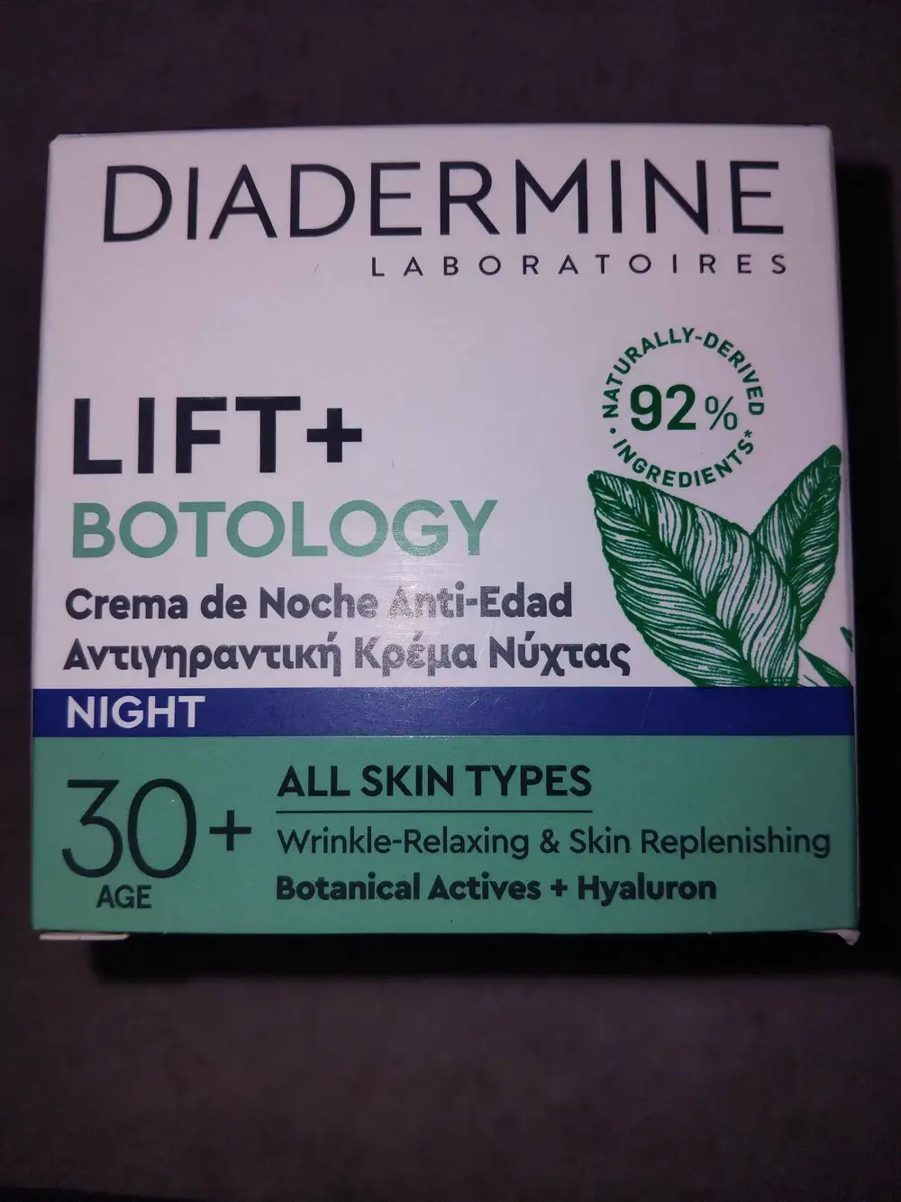 DIADERMINE - Lift+ botology - Crema noche anti-edad night