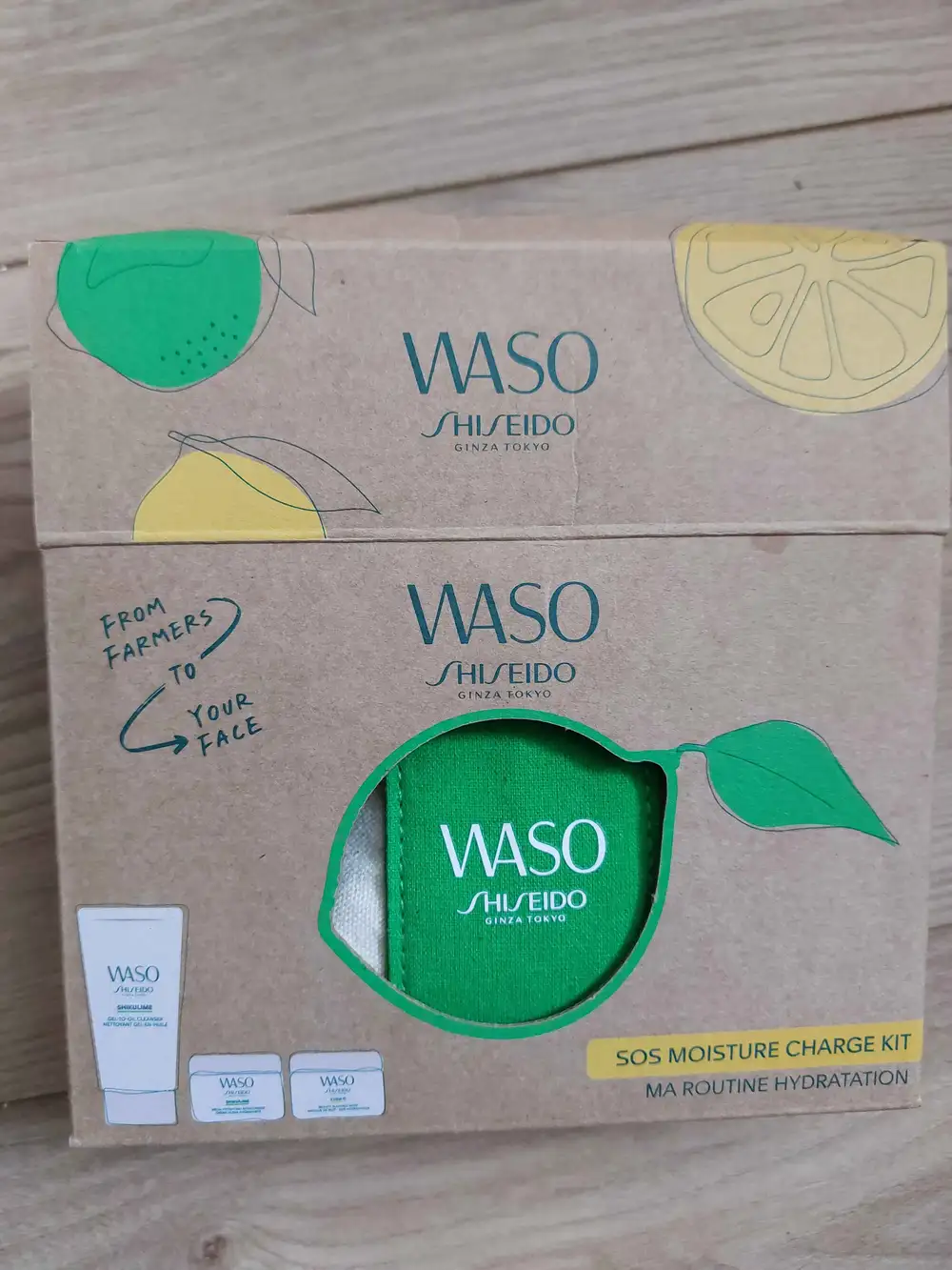 SHISEIDO - Waso - Ma routine hydratation