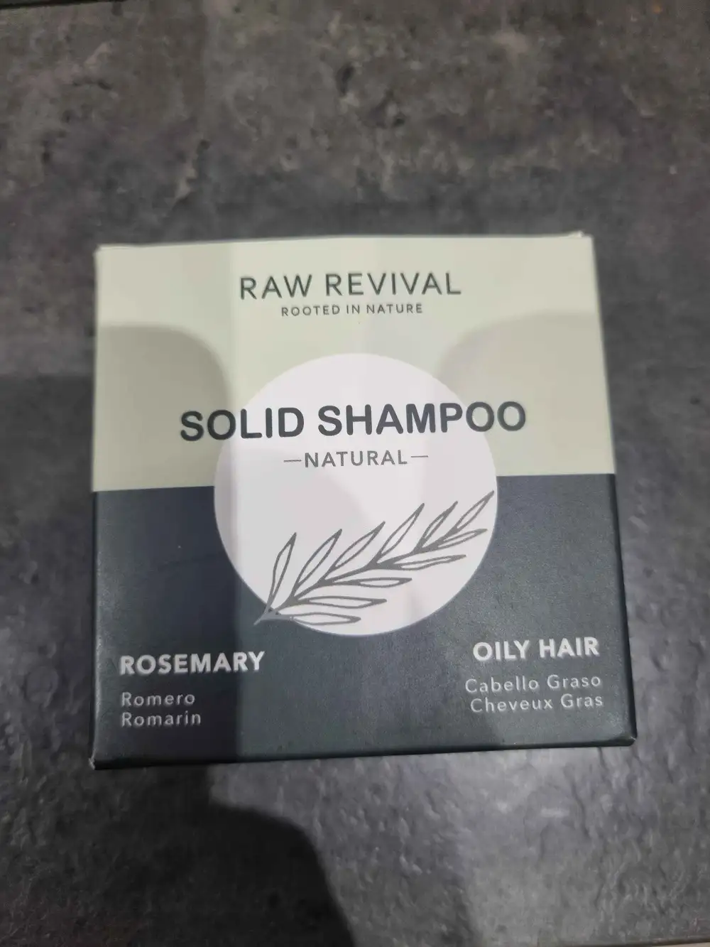 RAW REVIVAL - Rosemary - Solid shampoo