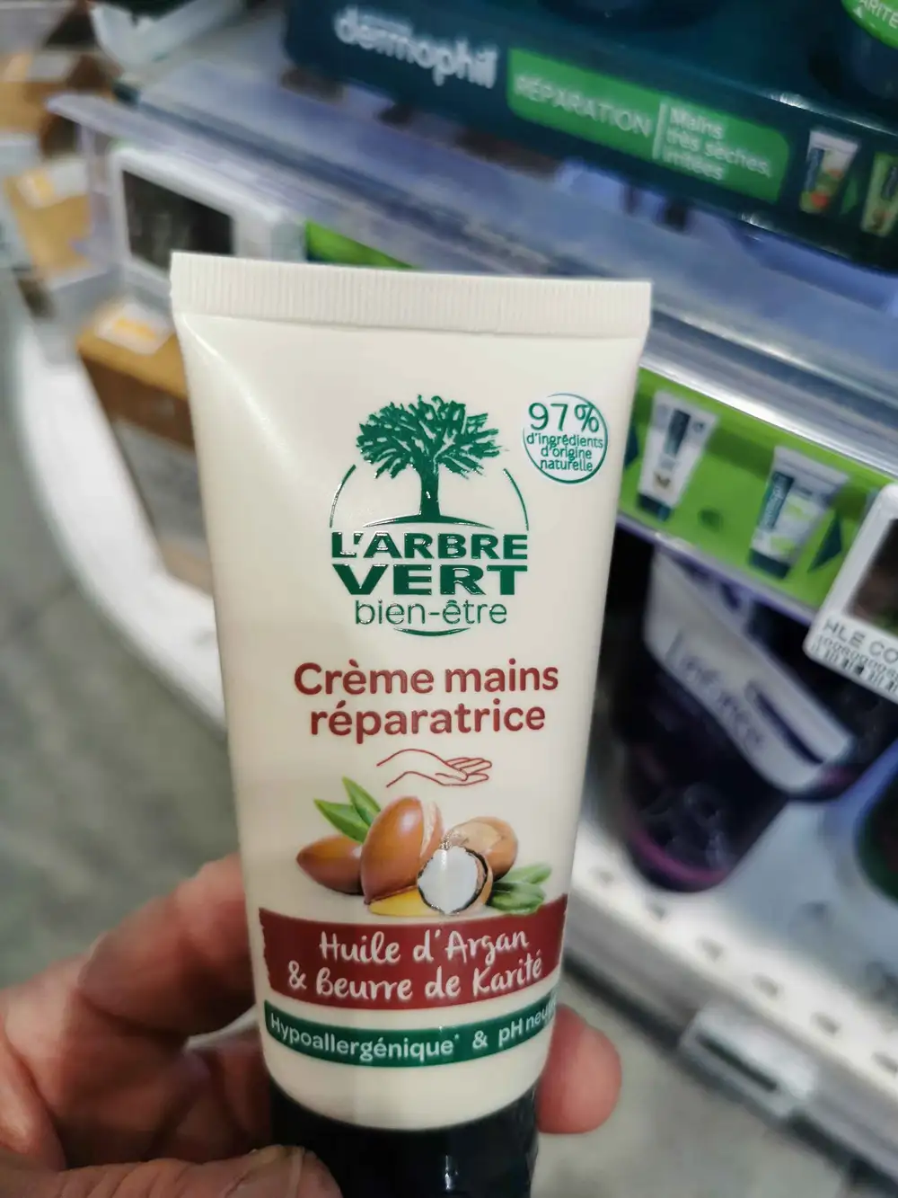 L'ARBRE VERT - Crème mains réparatrice