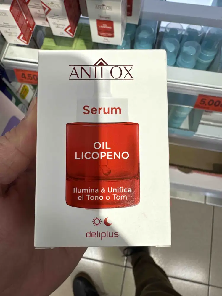 DELIPLUS - Anti ox - Sérum oil licopeno