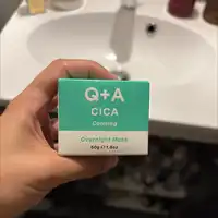 Q+A - Cica calming - Overnight mask