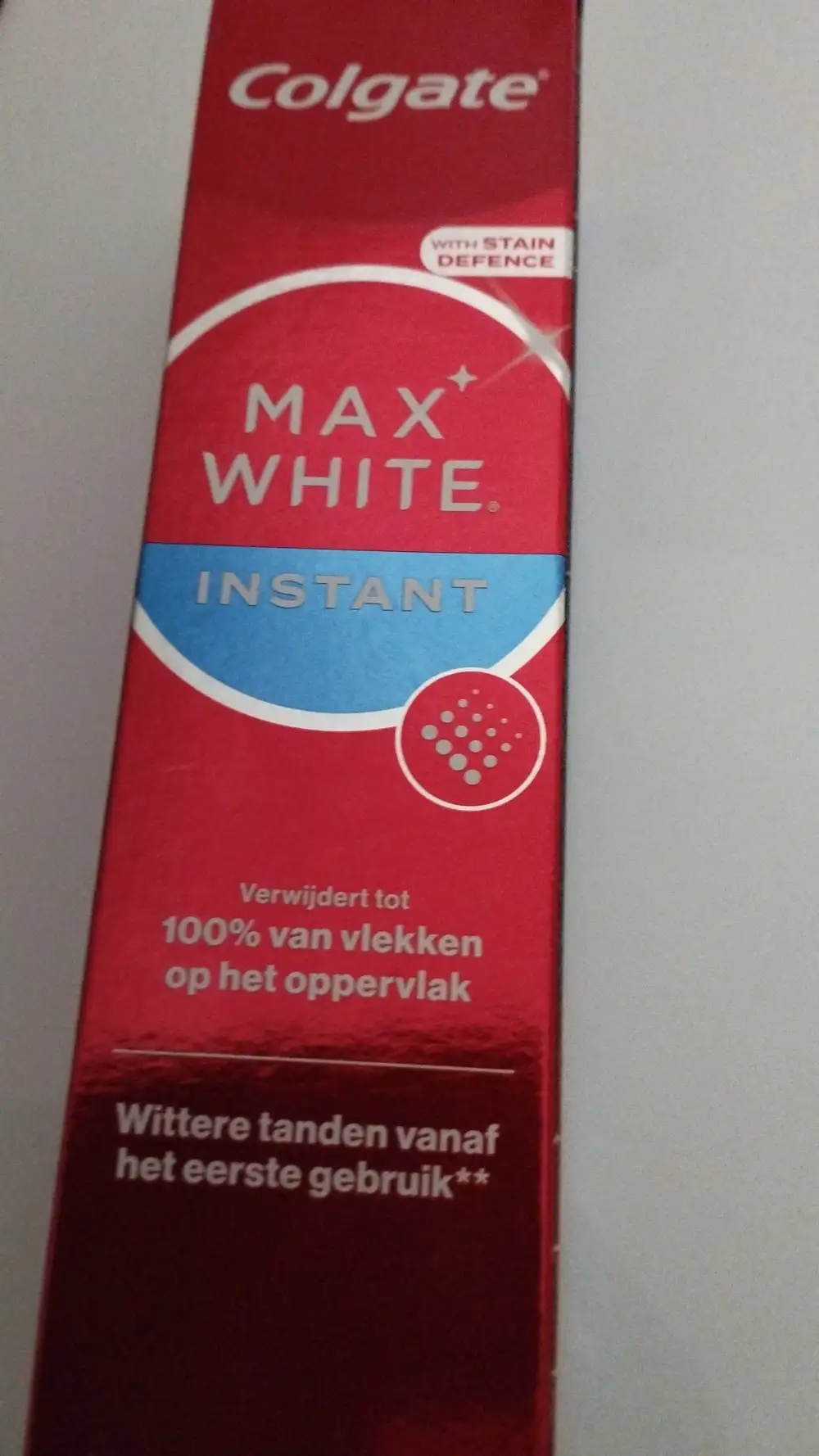 COLGATE - Dentifrice max white