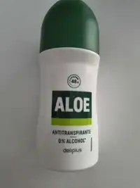 DELIPLUS - Antitranspirant 0% alcohol aloe
