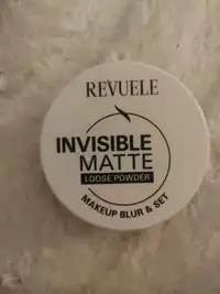 REVUELE - Invisible matte - Loose powder