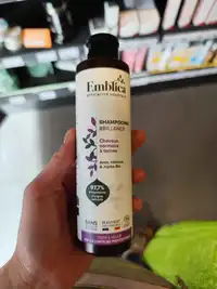 EMBLICA - Shampooing brillance cheveux normaux à ternes