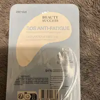 BEAUTY SUCCESS - SOS anti-fatigue - Patchs yeux à l'acide hyaluronique