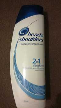 HEAD & SHOULDERS - 2 en 1 Classique - Shampooing antipelliculaires