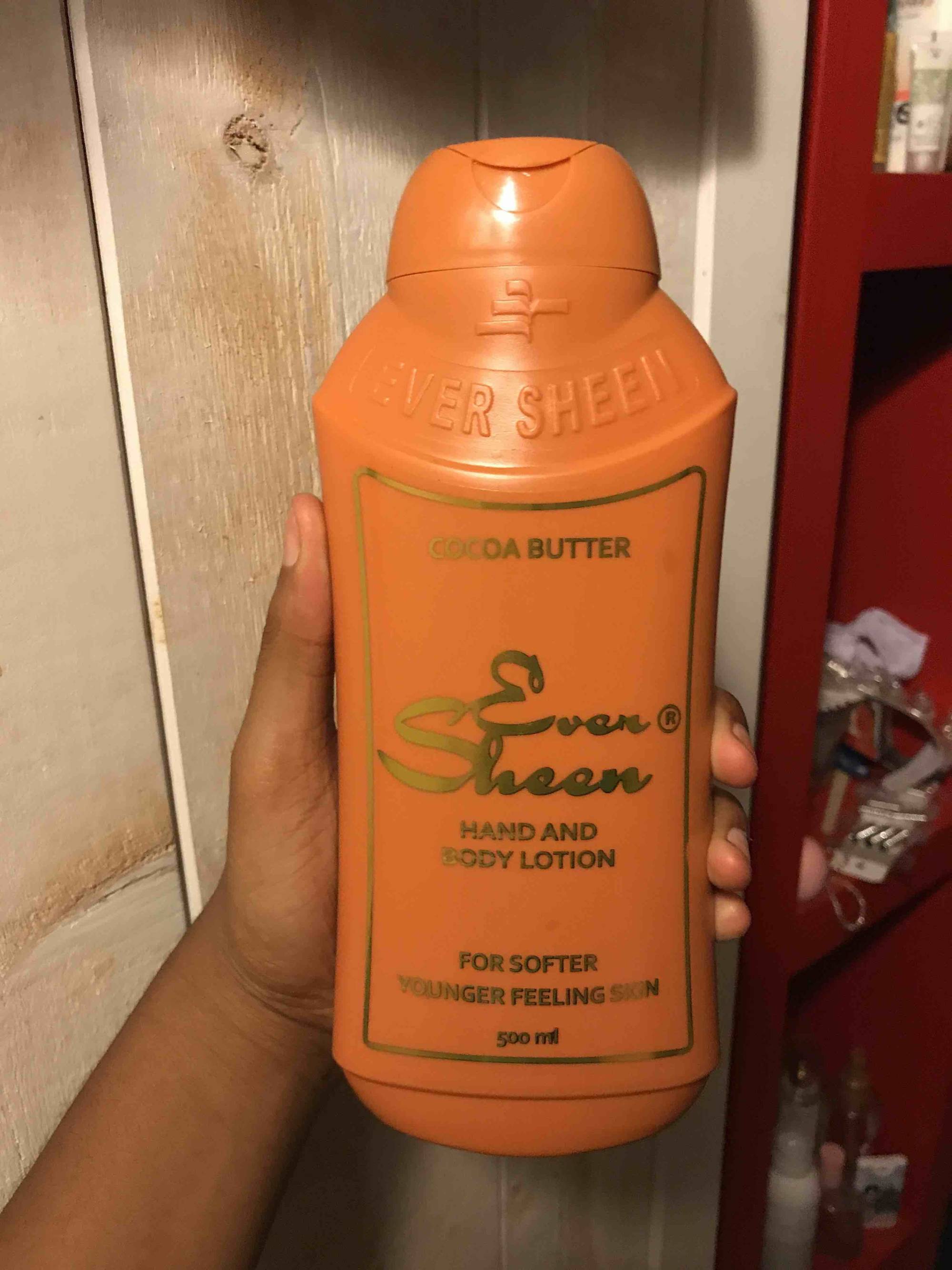 EVER SHEEN - Cocoa butter - Hand and body lotion