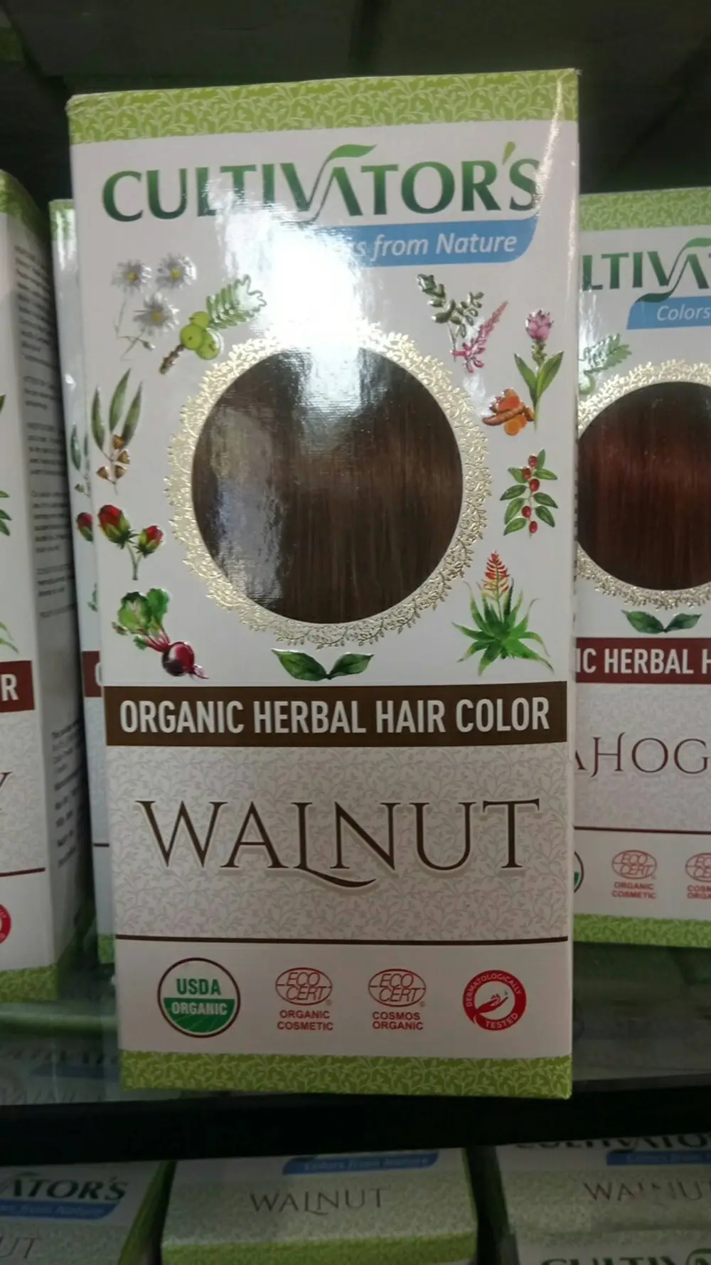CULTIVATOR'S - Walnut - Organic herbal hair color