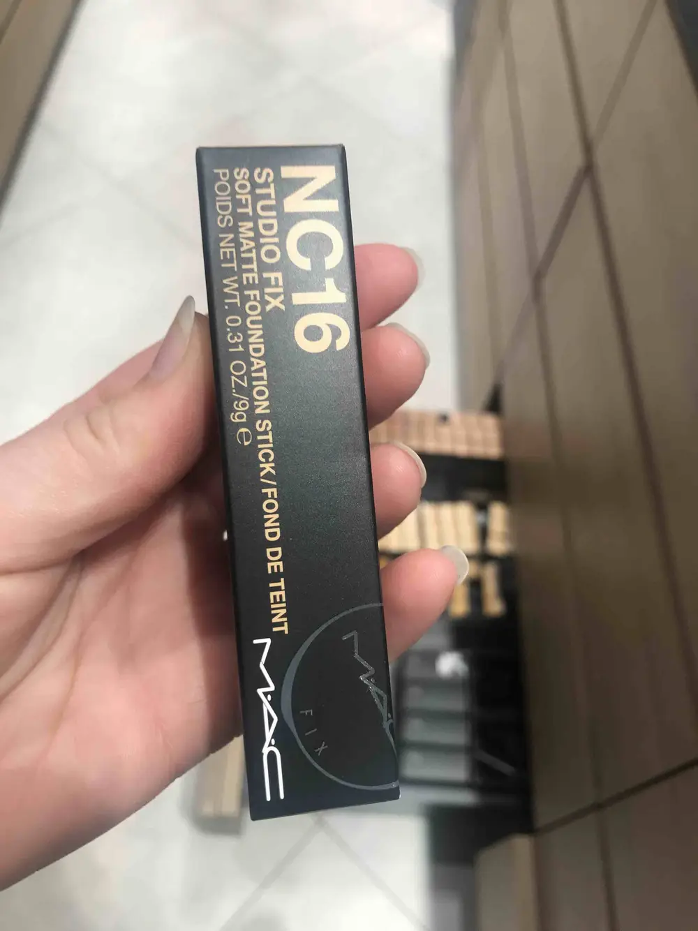 MAC - NC16 Studio fix - Soft matte foundation stick