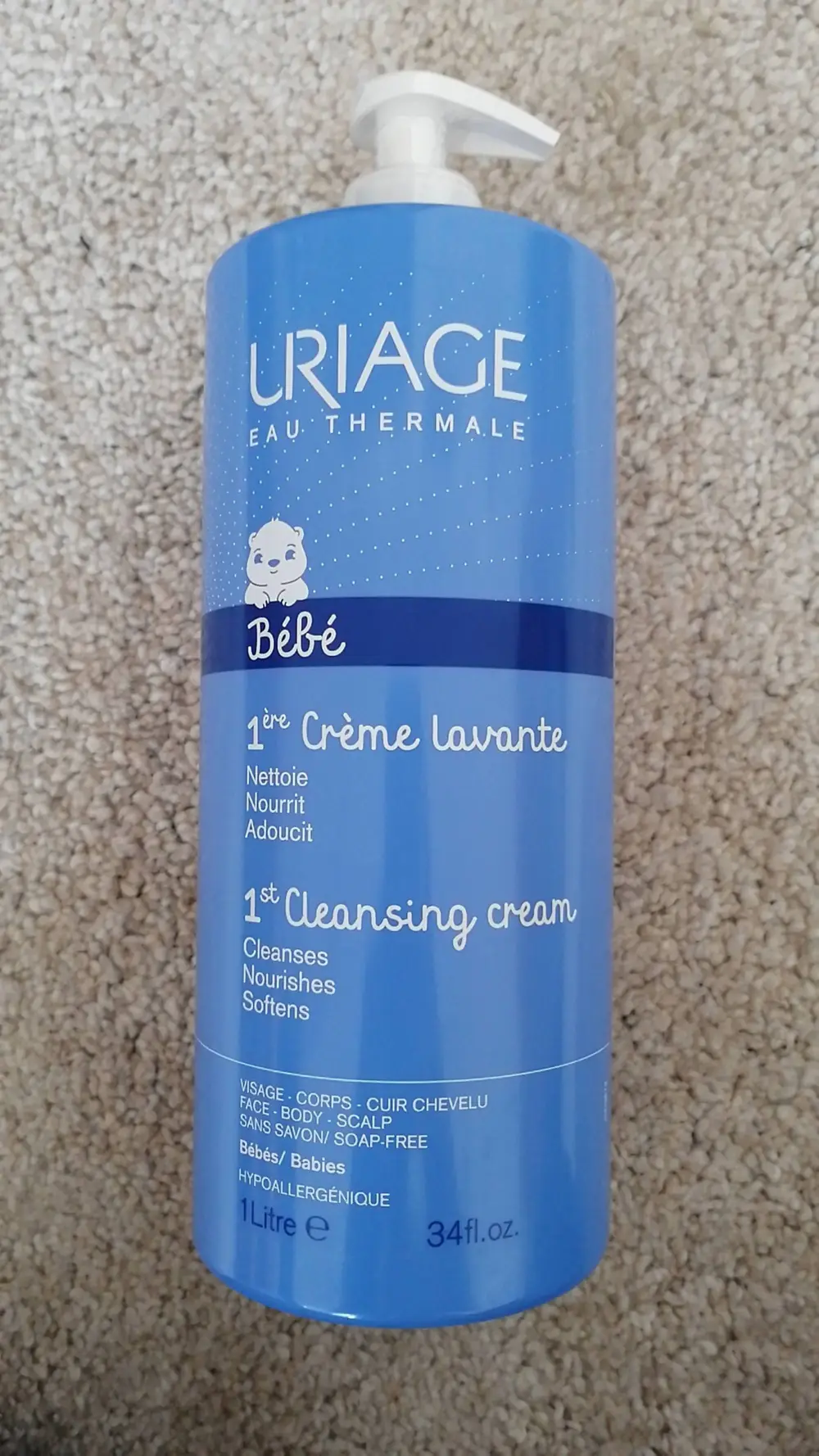 URIAGE - Bébé - 1ère crème lavante