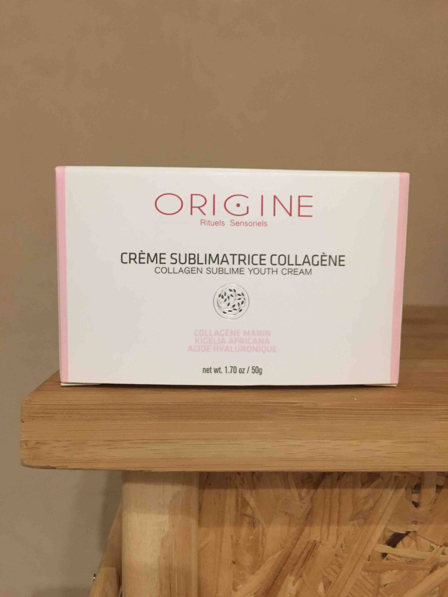 ORIGINE - Crème sublimatrice collagène