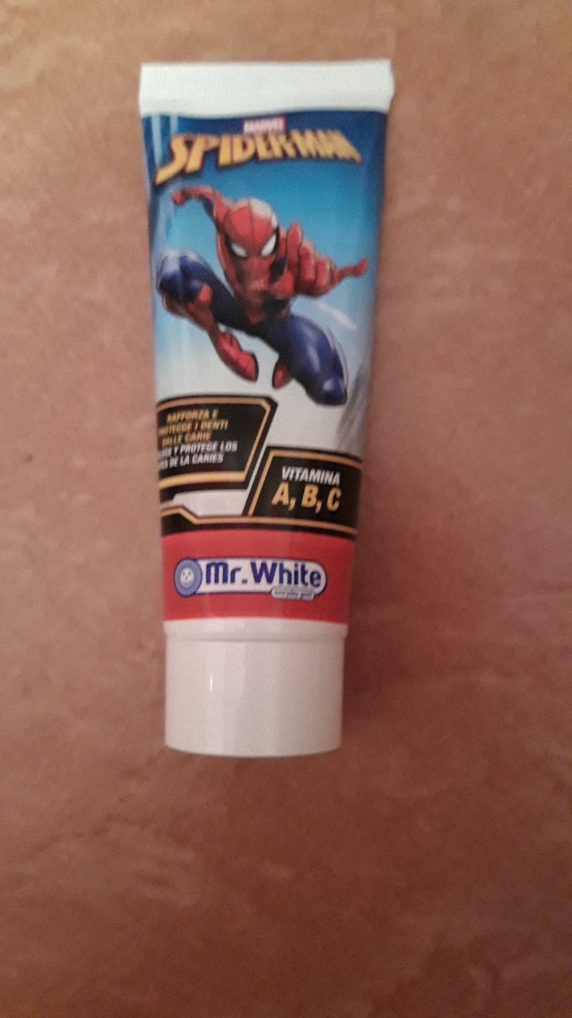 MR. WHITE - Spiderman - Dentifrice