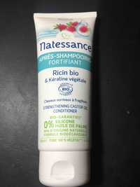NATESSANCE - Ricin bio & kératine - Après shampooing fortifiant