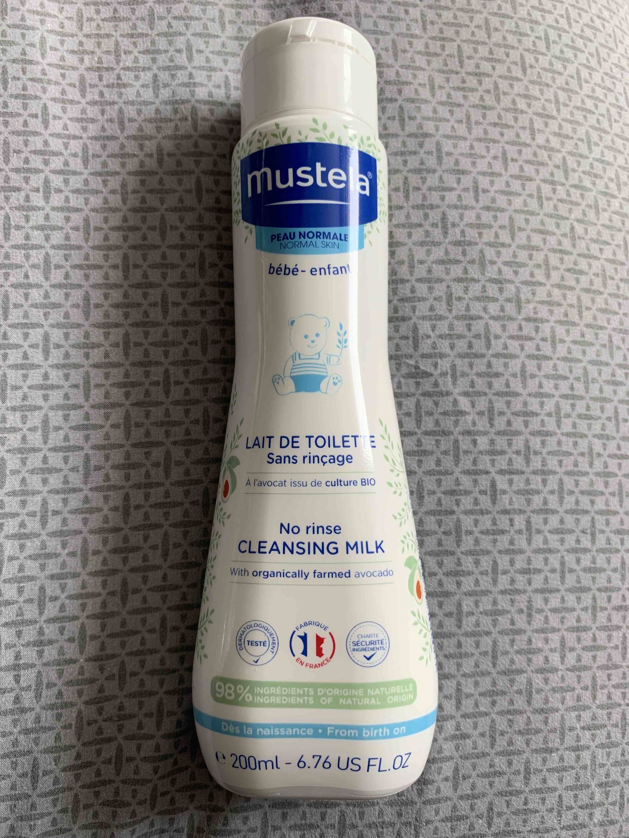 MUSTELA - Lait de toilette sans rinçage