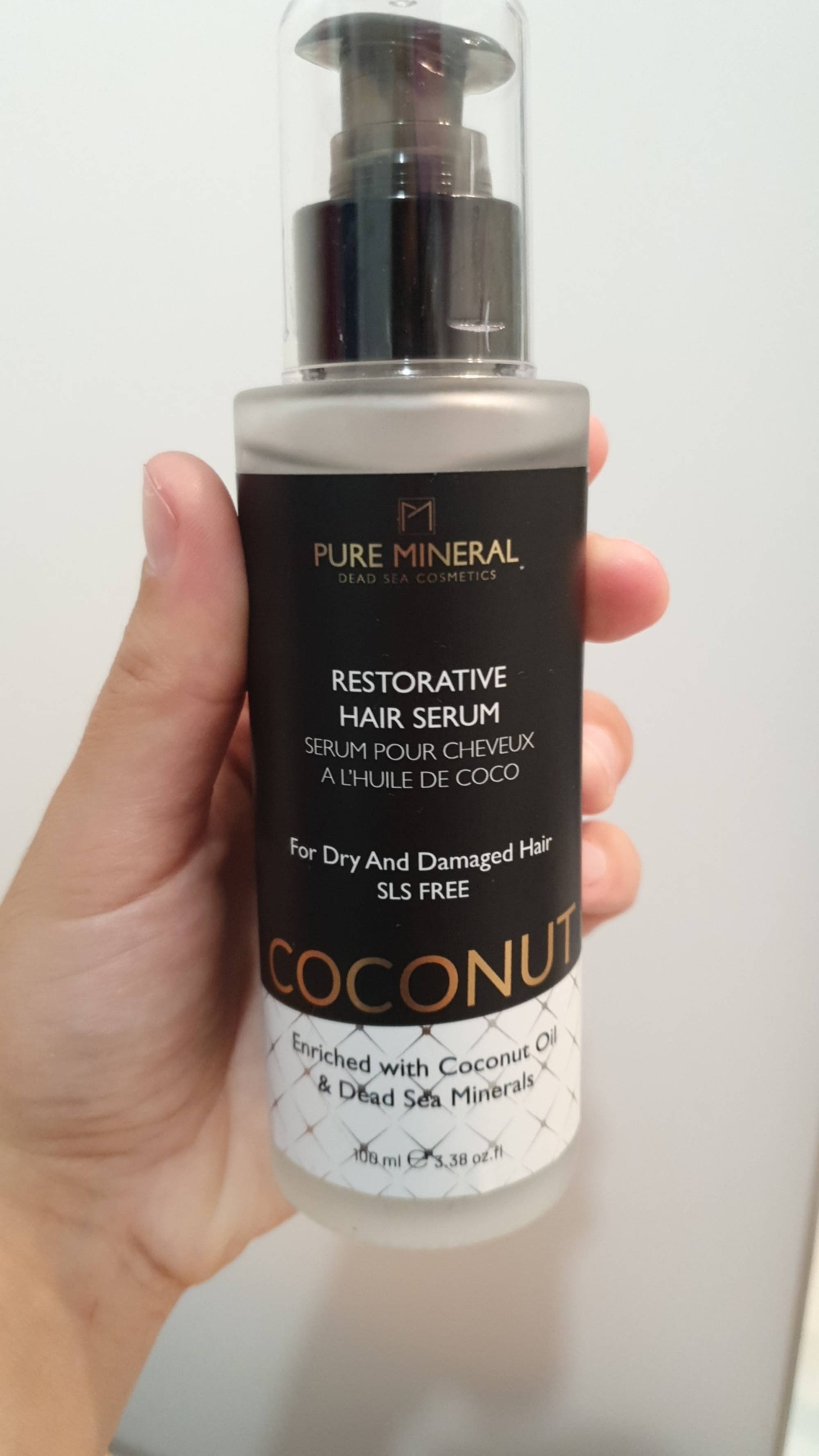 PURE MINERAL - Serum pour cheveux à l'huile de coco