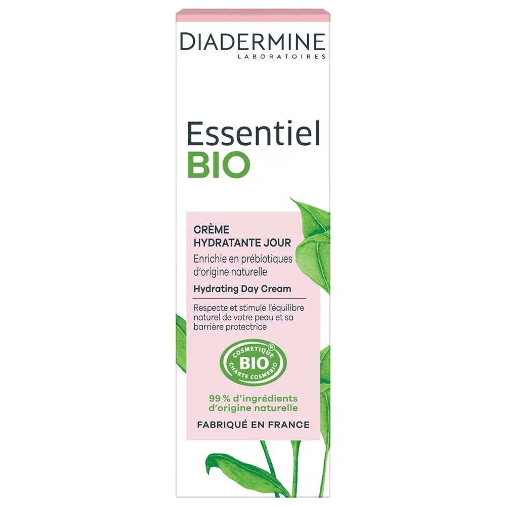 DIADERMINE - DIADERMINE ESSENTIEL BIO - CREME HYDRATANTE JOUR TUBE 50ML