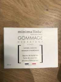 MINIMALISTE - Gommage hydratant visage 