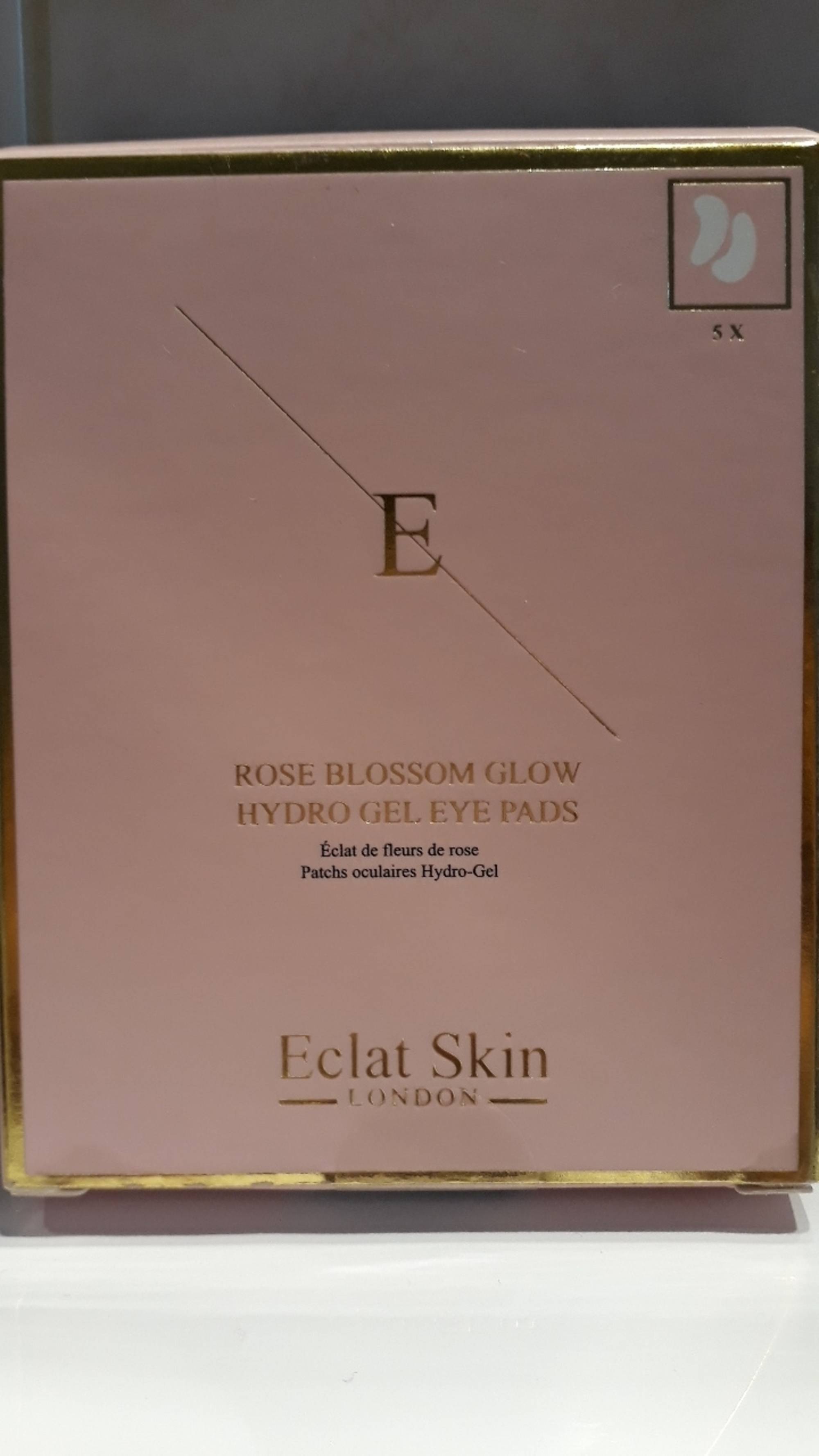 ECLAT SKIN - Éclat de fleurs de rose - Patchs oculaires Hydro-Gel