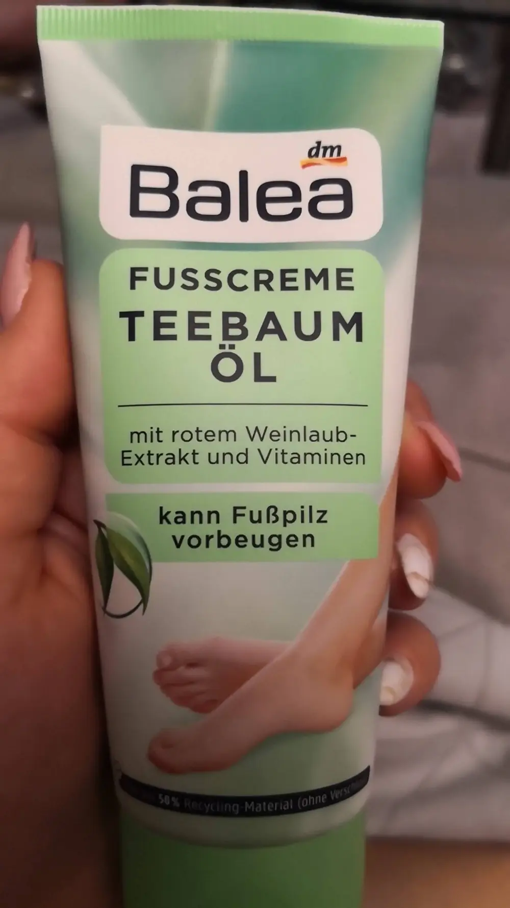 BALEA - Fusscreme teebaum öl