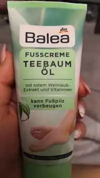 BALEA - Fusscreme teebaum öl