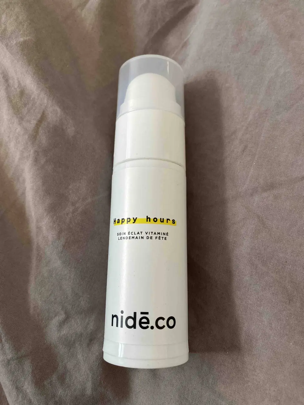 NIDÉ.CO - Happy hours - Soin éclat vitaminé lendemain de fête