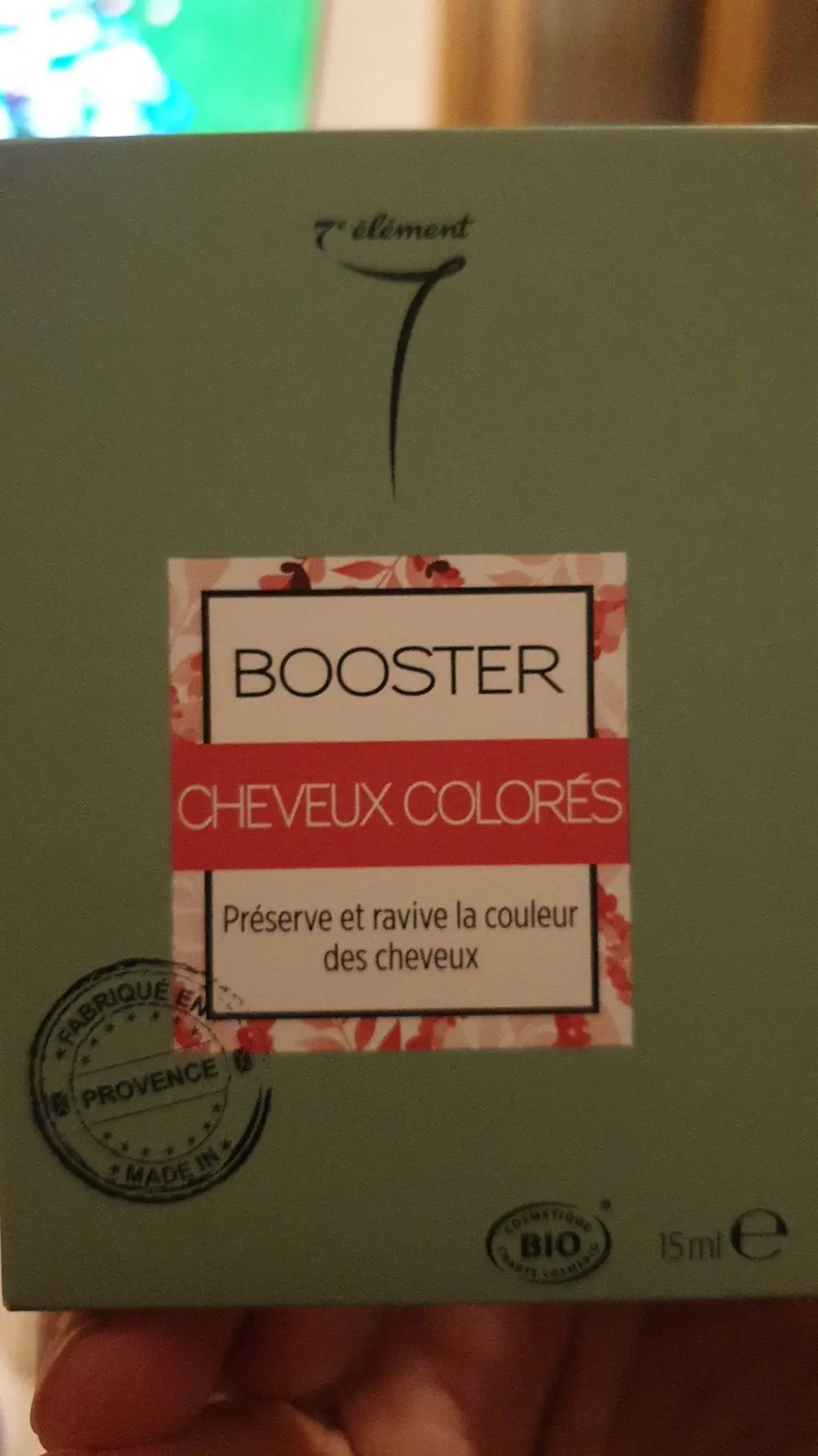 7ÈME ÉLÉMENT - Booster - Cheveux colorés