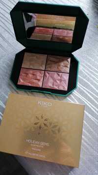 KIKO - Holiday gems - Glow palette face & eyes