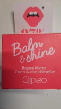 QIPAO - Coco & Cire d'abeille - Baume lèvres