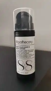 ILAPOTHECARY - Keep calm hand & body lotion