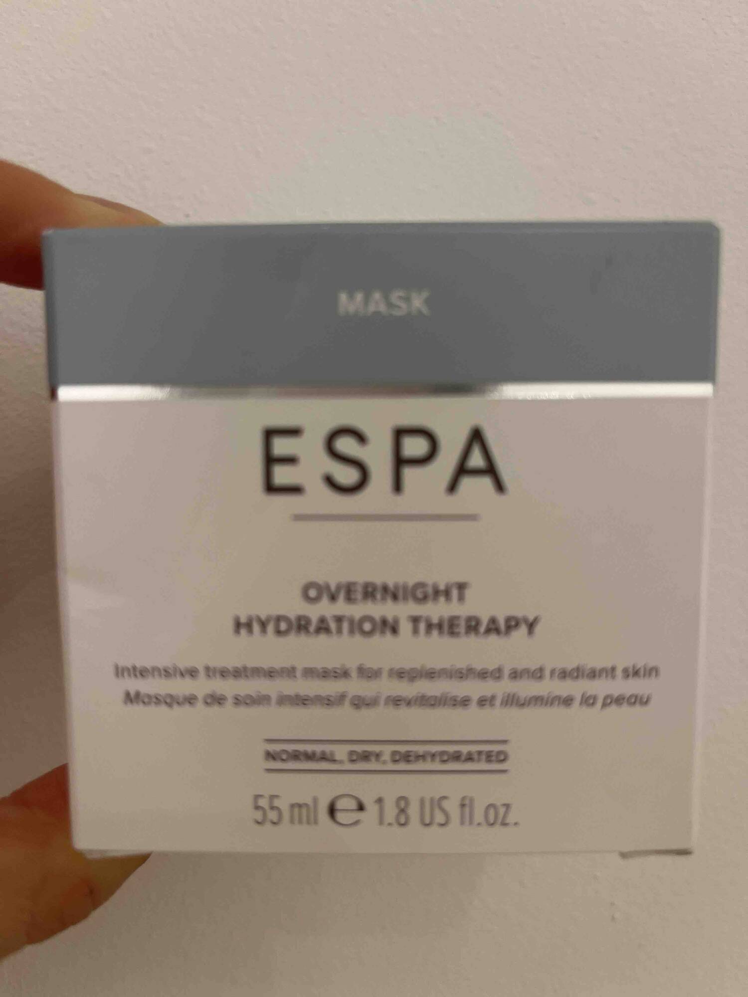 ESPA - Overnight hydration therapy - Masque