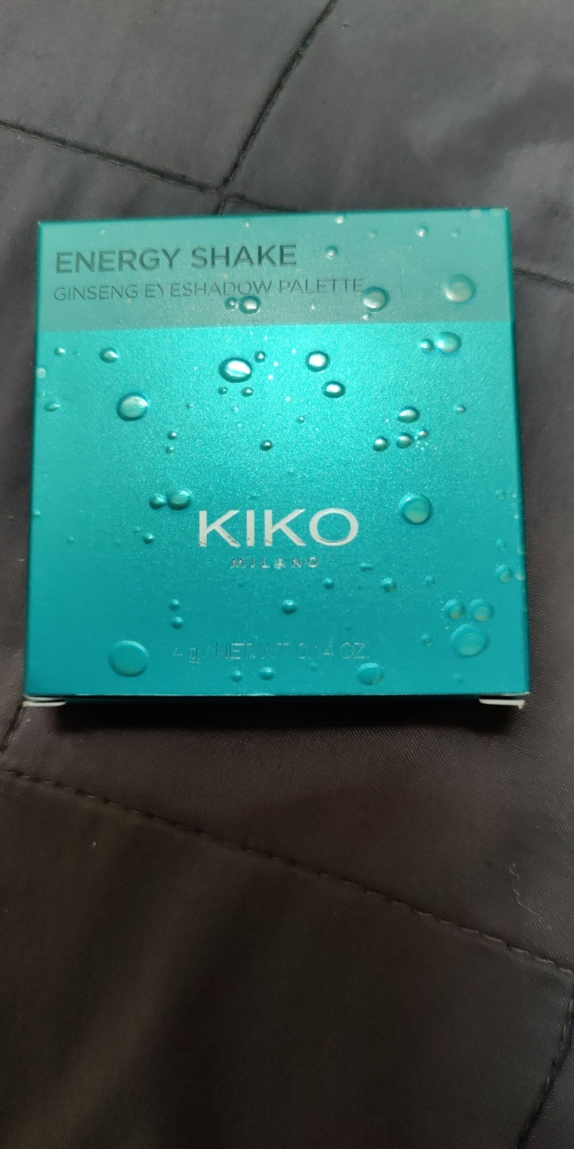 KIKO - Energy shake - Ginseng eyeshadow palette