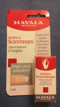 MAVALA - Scientifique Durcisseur d'ongles