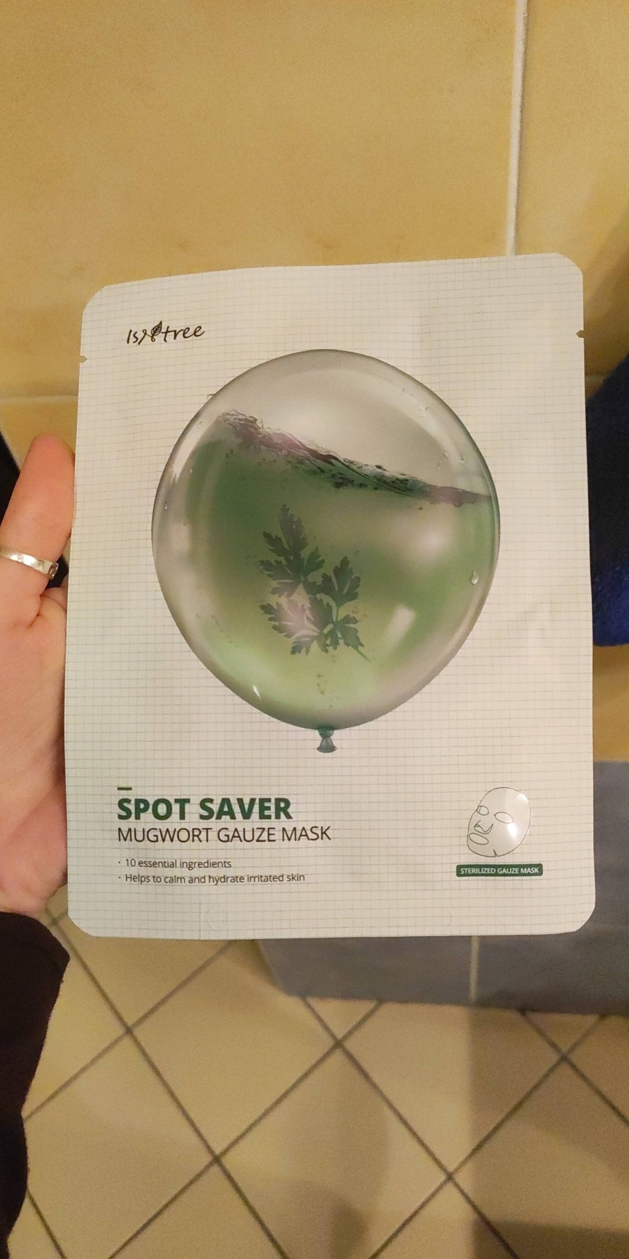ISNTREE - Spot saver - Mugwort gauze mask