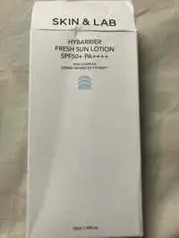 SKIN&LAB - Hybarrier fresh sun lotion spf 50 