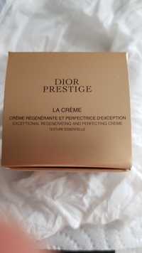 DIOR - Dior Prestige - Crème régénérant et perfectrice d'exception