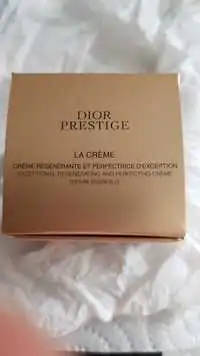 DIOR - Dior Prestige - Crème régénérant et perfectrice d'exception