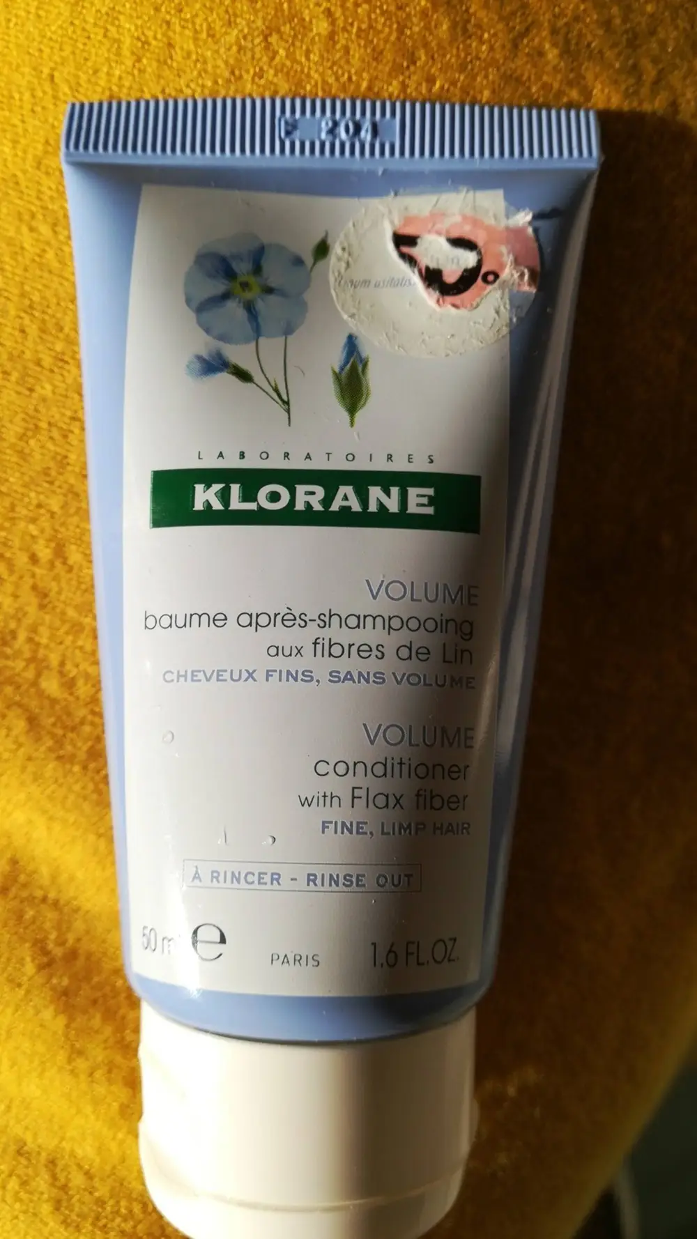 KLORANE - Volume - Baume après-shampooing au fibres de lin