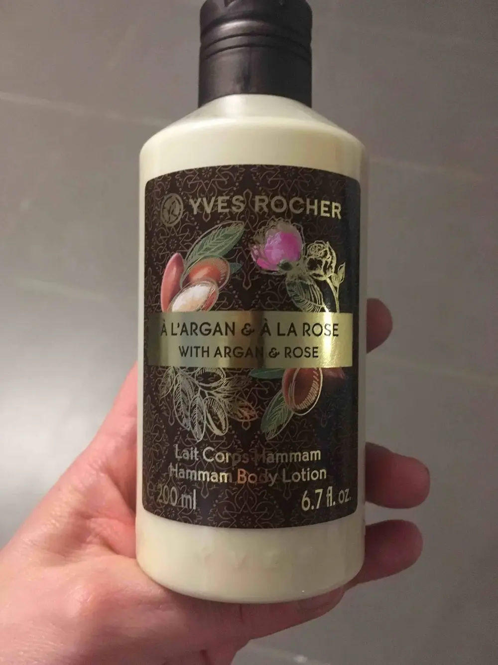 YVES ROCHER - Lait corps hammam à l'argan & à la rose