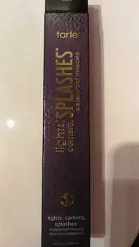 TARTE - Lights camera splashes - Waterproof mascara