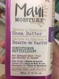 MAUI MOISTURE - Beurre de Karité - Conditioner revitalisant